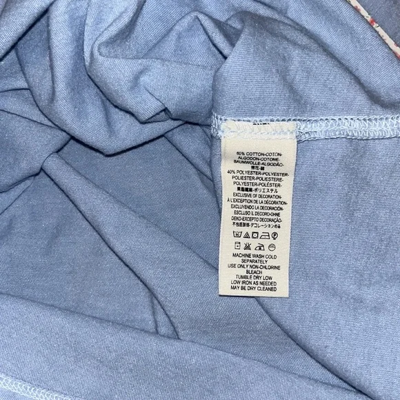 NWT Free People Darling Off-Shoulder Shirt sz Large - Picture 10 of 10